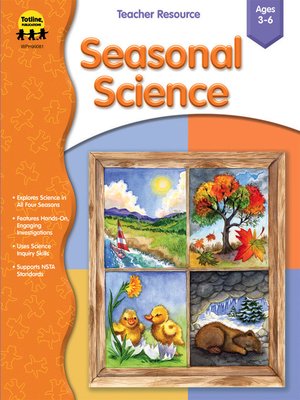cover image of Seasonal Science, Grades Preschool - 1